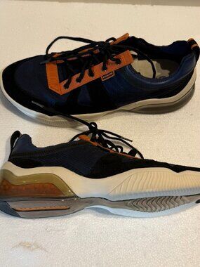 NEW COACH Citysole Runner Sneaker Mens Size US 11.5 Navy Orange RARE Shoes NWOB